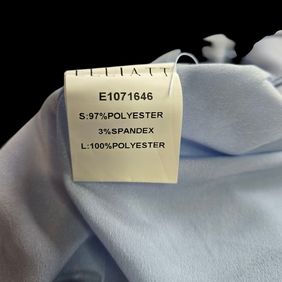 Elliatt Sky Blue Asymmetrical Dress - Picture 5 of 12